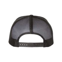 Flat Bill Trucker Cap