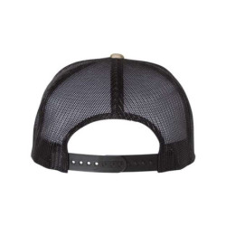 Flat Bill Trucker Cap