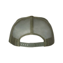 Flat Bill Trucker Cap