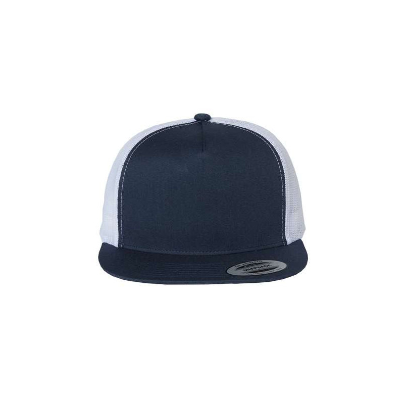 Flat Bill Trucker Cap