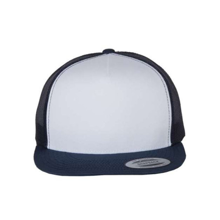 Flat Bill Trucker Cap