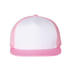 Flat Bill Trucker Cap