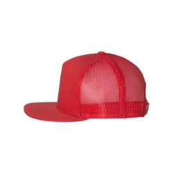 Flat Bill Trucker Cap