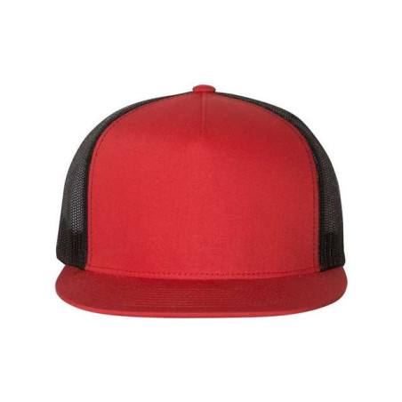 Flat Bill Trucker Cap