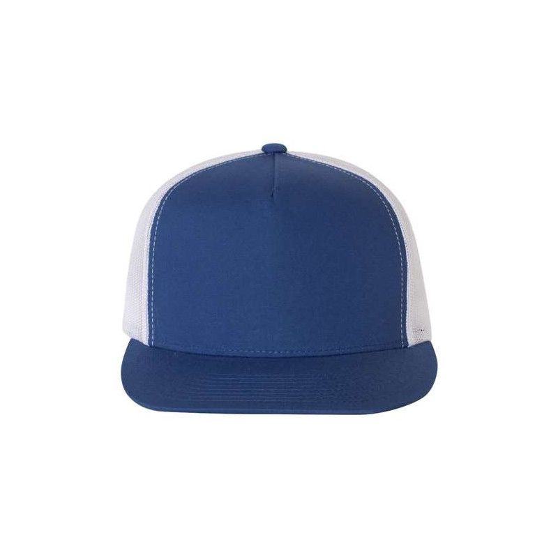 Flat Bill Trucker Cap