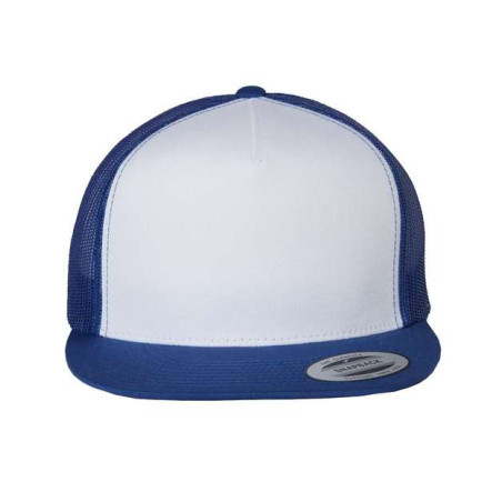 Flat Bill Trucker Cap