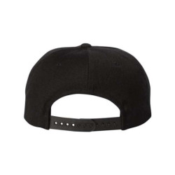 Wool Blend Snapback Cap