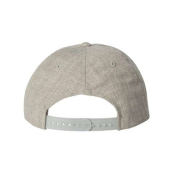 Wool Blend Snapback Cap