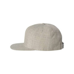 Wool Blend Snapback Cap
