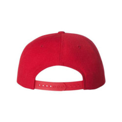 Wool Blend Snapback Cap