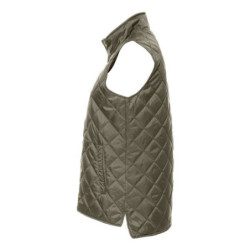 Women's Vintage Diamond Quilted Vest