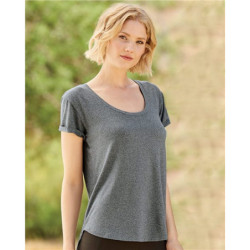 Women’s CoolLast™ Heathered Lux Dolman Sleeve T-Shirt