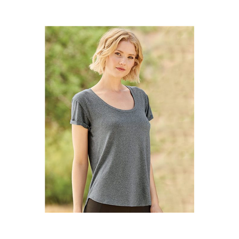Women’s CoolLast™ Heathered Lux Dolman Sleeve T-Shirt