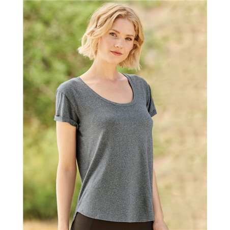 Women’s CoolLast™ Heathered Lux Dolman Sleeve T-Shirt