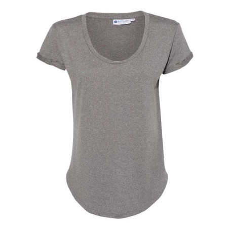 Women’s CoolLast™ Heathered Lux Dolman Sleeve T-Shirt