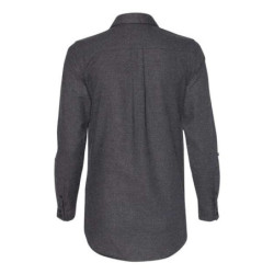 Women’s Vintage Brushed Flannel Solid Shirt