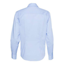 Women's Cotton/Poly Solid Point Collar Shirt