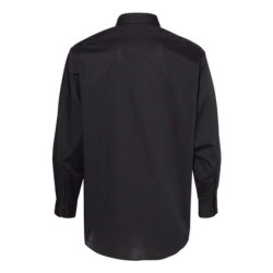 Broadcloth Point Collar Solid Shirt