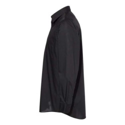 Broadcloth Point Collar Solid Shirt