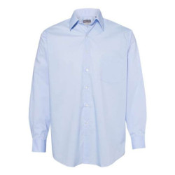 Broadcloth Point Collar Solid Shirt
