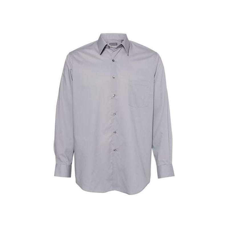 Broadcloth Point Collar Solid Shirt