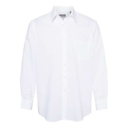 Broadcloth Point Collar Solid Shirt