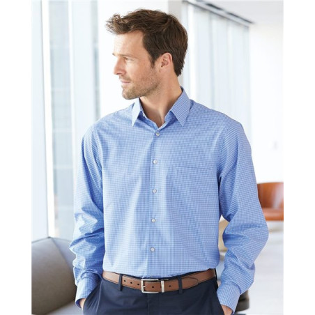 Broadcloth Point Collar Check Shirt