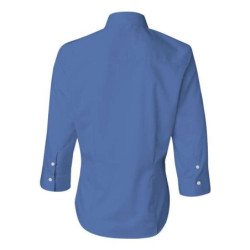 Women's Three-Quarter Sleeve Baby Twill Shirt