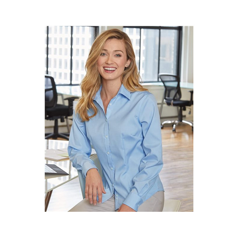 Women's Non-Iron Pinpoint Oxford Shirt