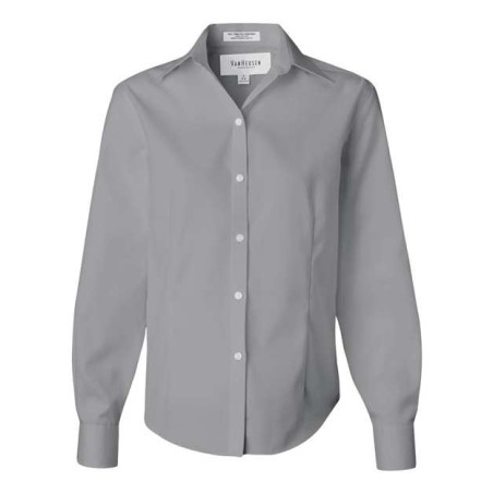 Women's Non-Iron Pinpoint Oxford Shirt