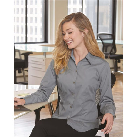 Women's Silky Poplin Shirt