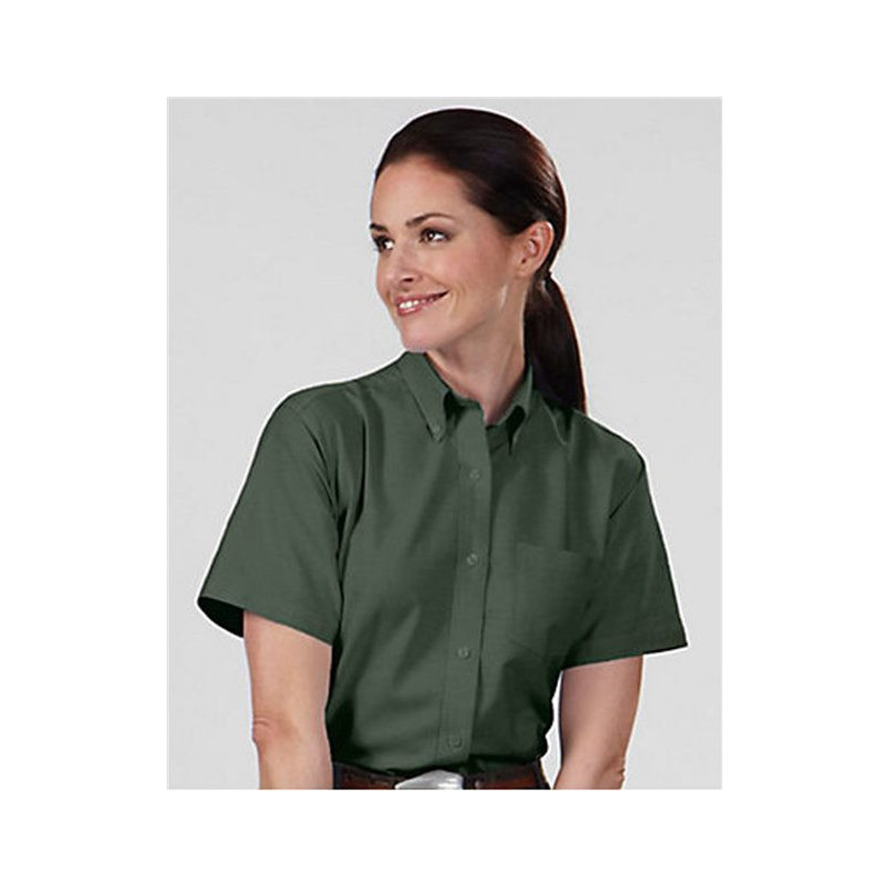 Women's Regular Fit Short Sleeve Oxford