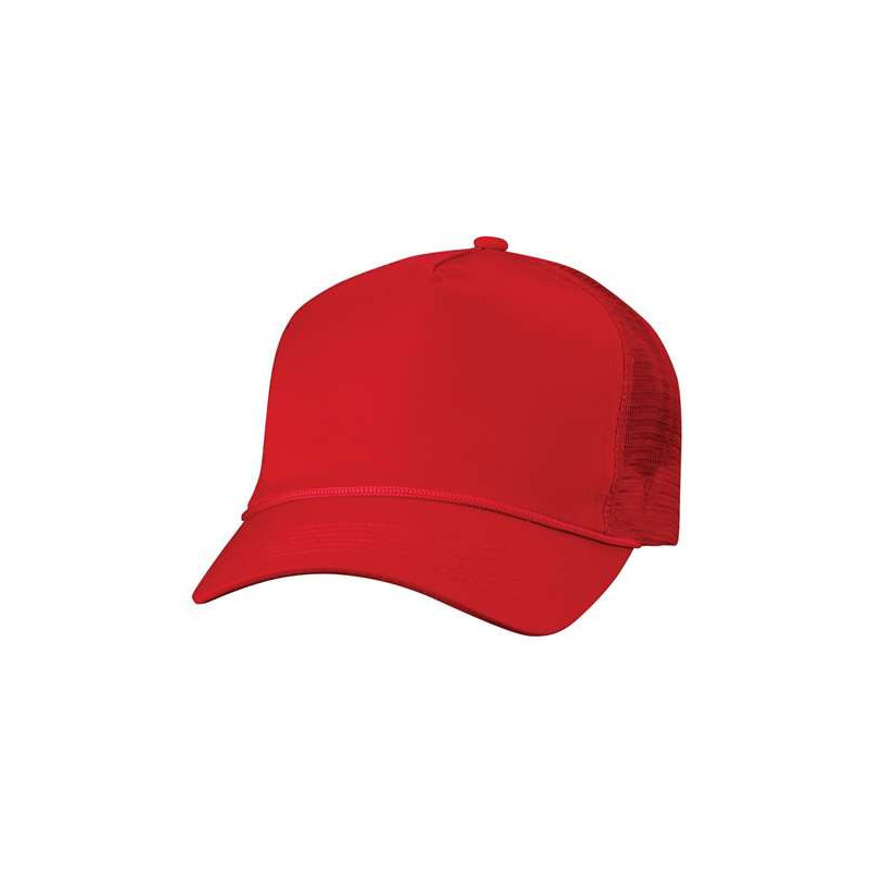 Five-Panel Mesh-Back Trucker Cap