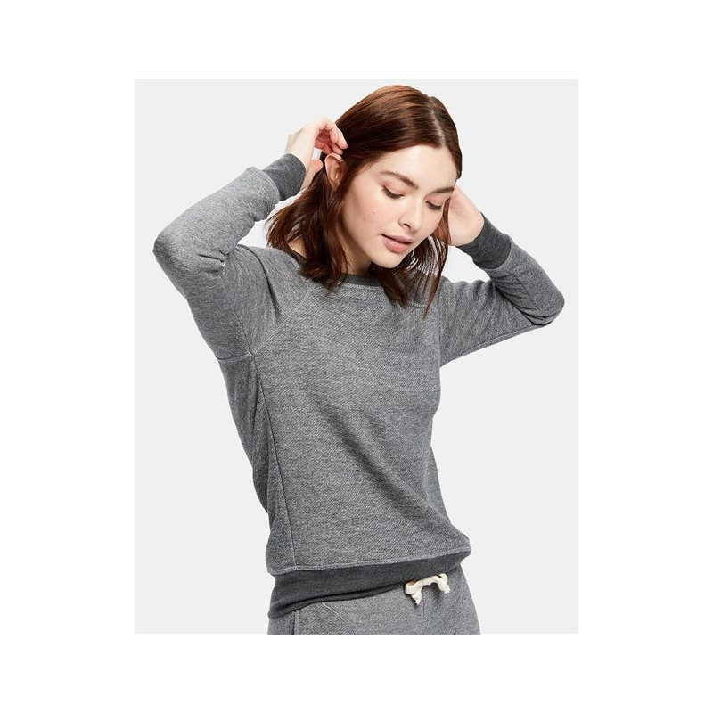 Women's French Terry Raglan Boat Neck